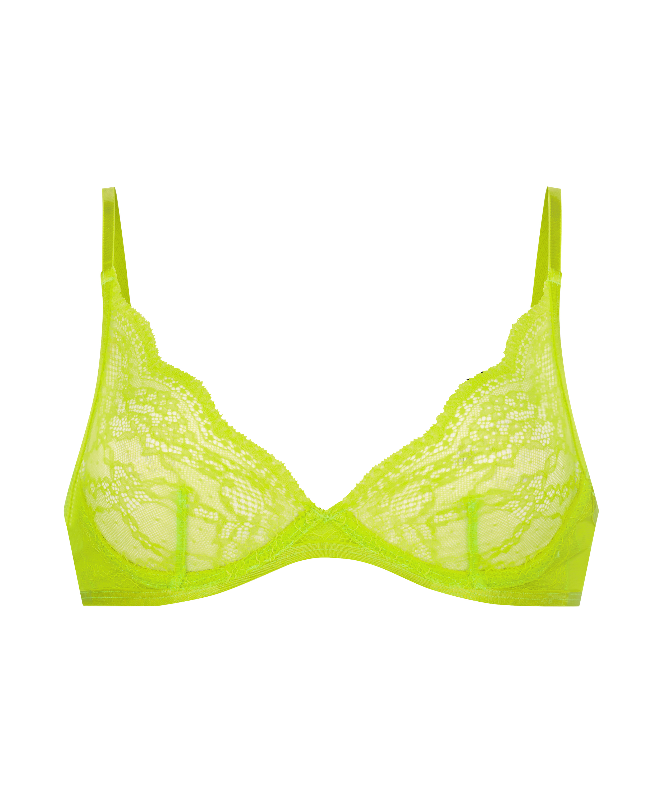 Isabelle Non-Padded Underwired Bra, Yellow, main
