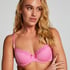 Lola Padded Underwired Bra, Blue
