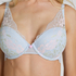 Miri Padded Underwired Bra, Blue