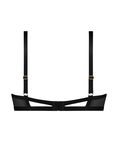 Seductress Padded Underwired Bra, Black