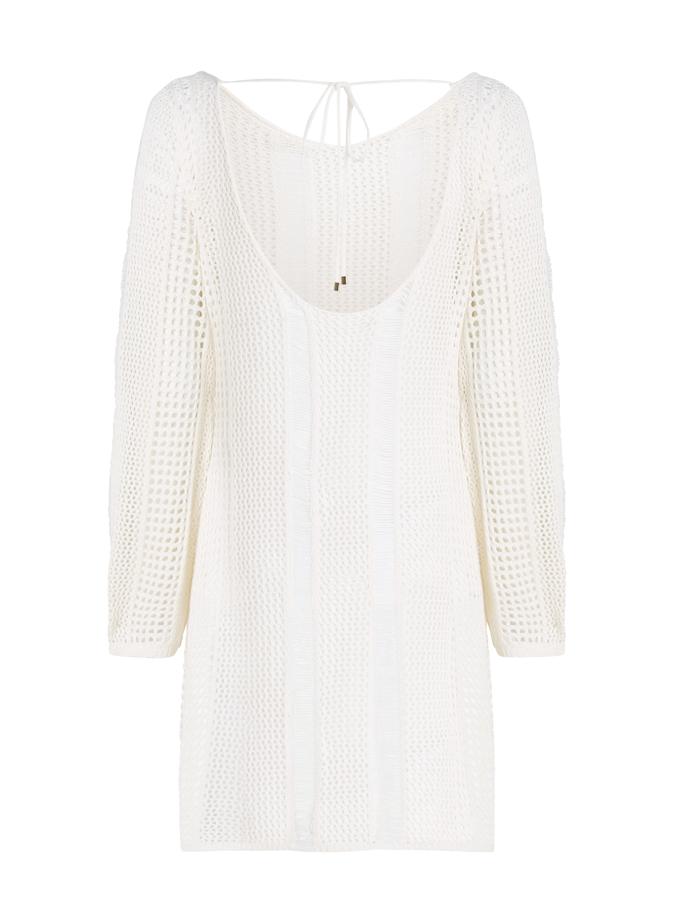Beach Dress, White, main