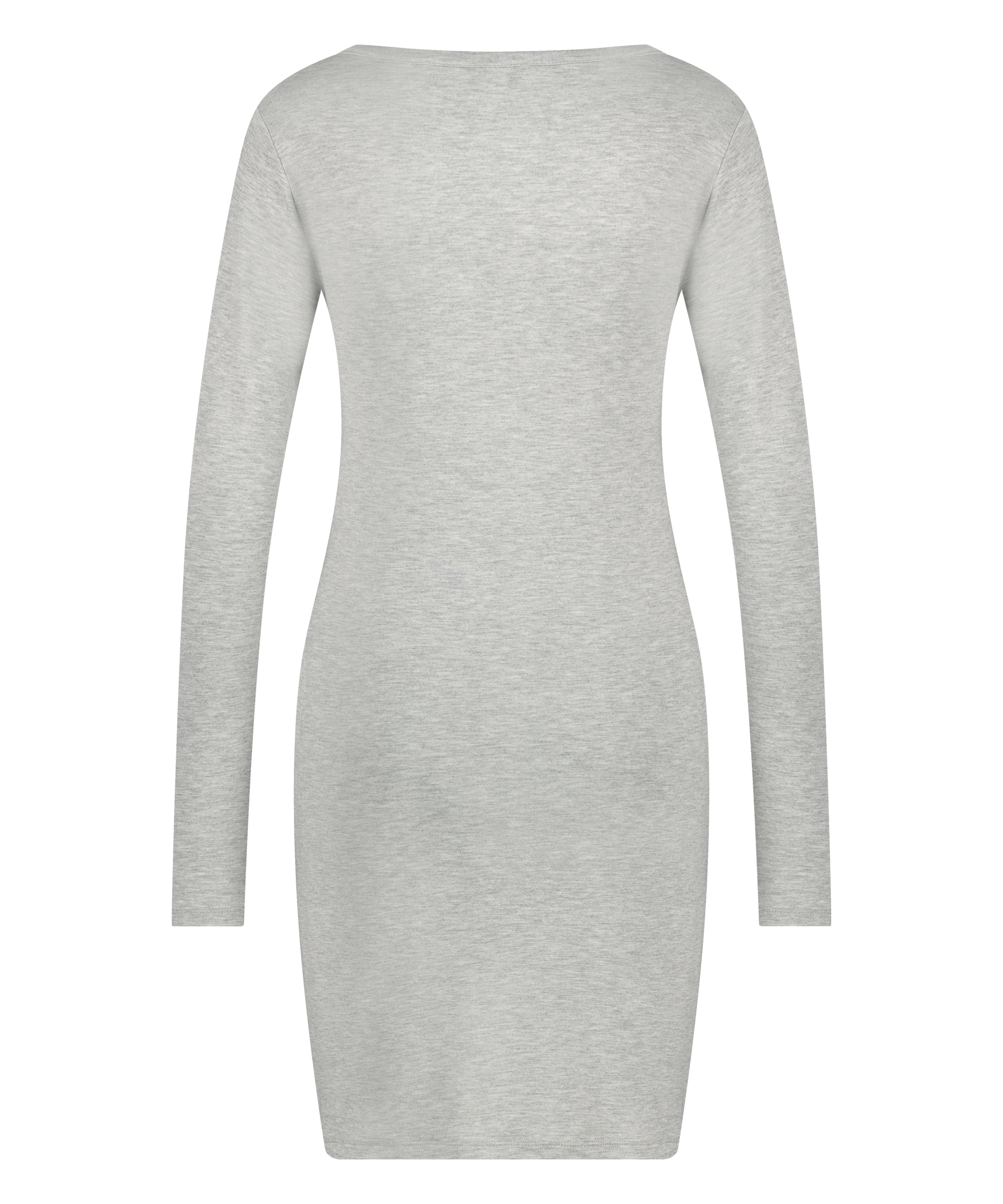 Henley Nightshirt, Gray, main