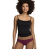 Lace Back Invisible Thong, Purple