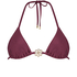 Yucatan Triangle Bikini Top, Red