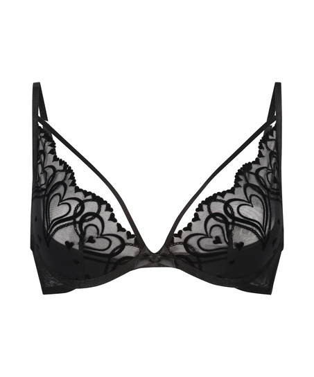 Pippa Non-Padded Underwired Bra, Black