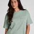 Pyjama Top Waffle, Green