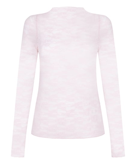 Top Allover Lace, Pink