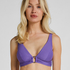 Triangle Bikini Top Luxe, Purple