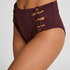 Panama High Waisted Bikini Bottom, Purple