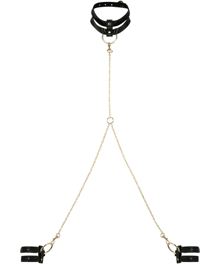 Private Choker Handcuffs, Black