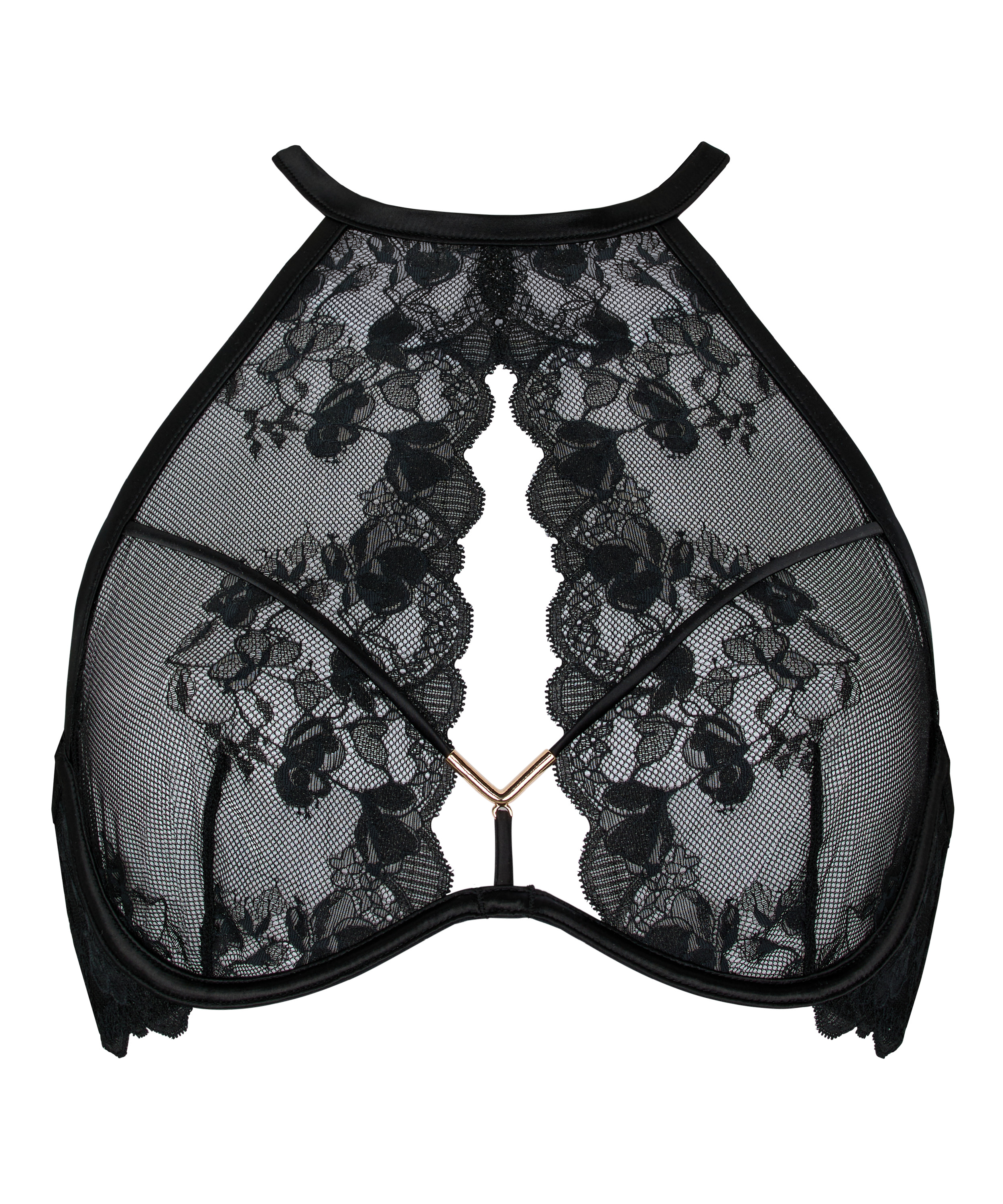 Non-Padded Underwired Bra Zara, Black, main