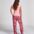 Henley short sleeved pyjama top, Pink