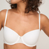 Demi Padded Underwired Bra, White