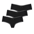 3-Pack London Brazilian, Black