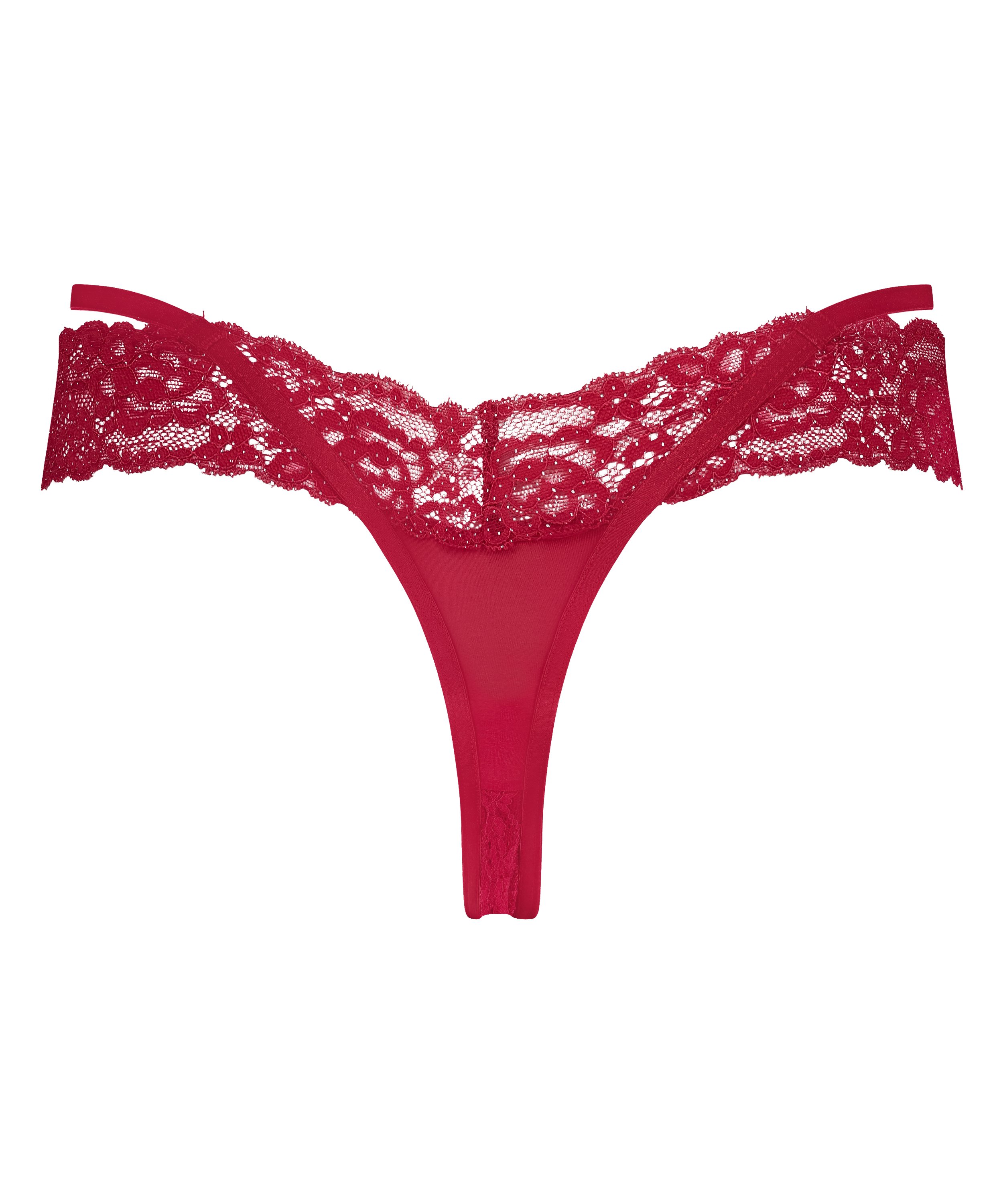 Willow Low RiseThong, Red, main