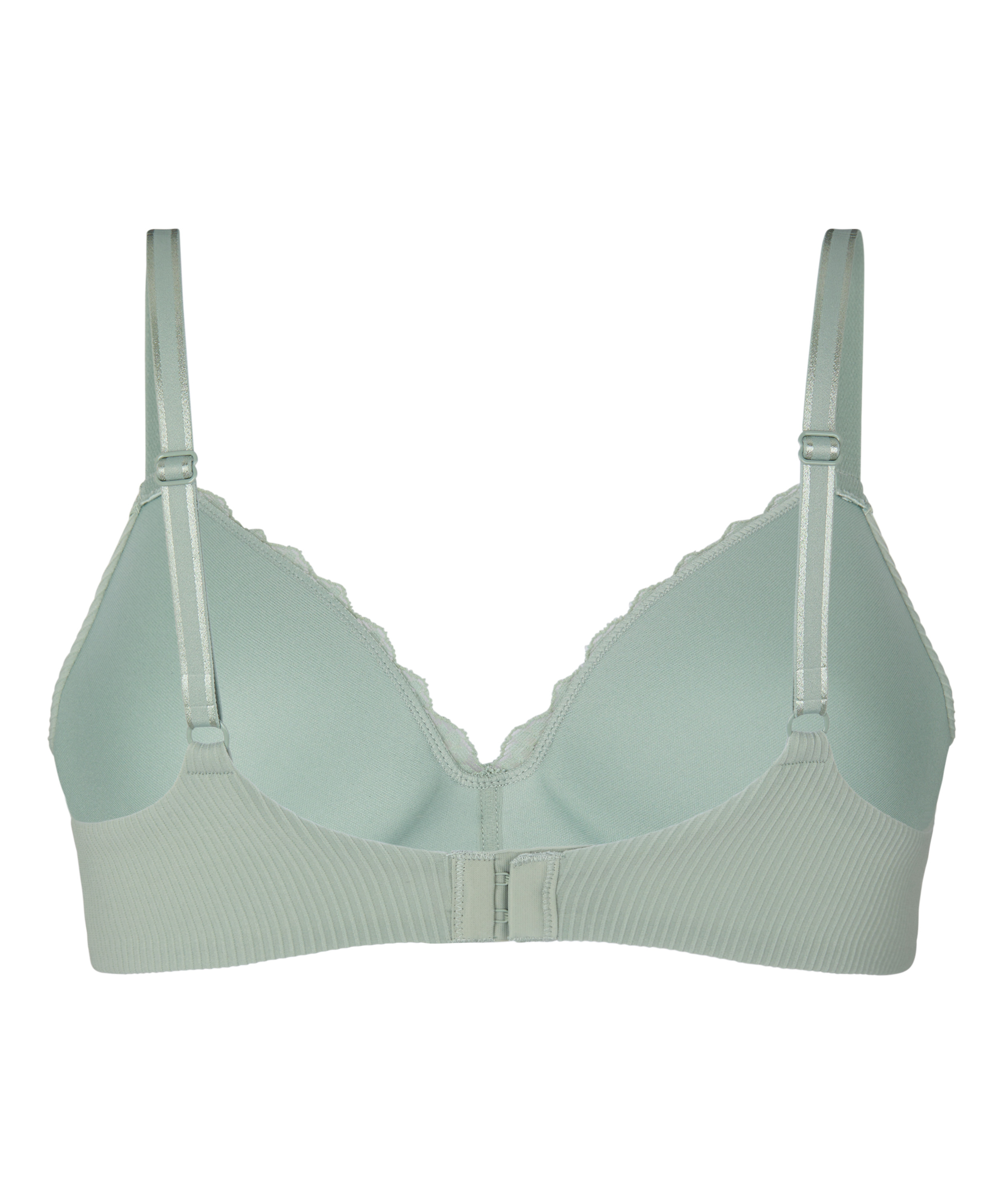 Lola Padded Non-Wired Bra, Green, main