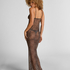 Maxime Slip dress, Black