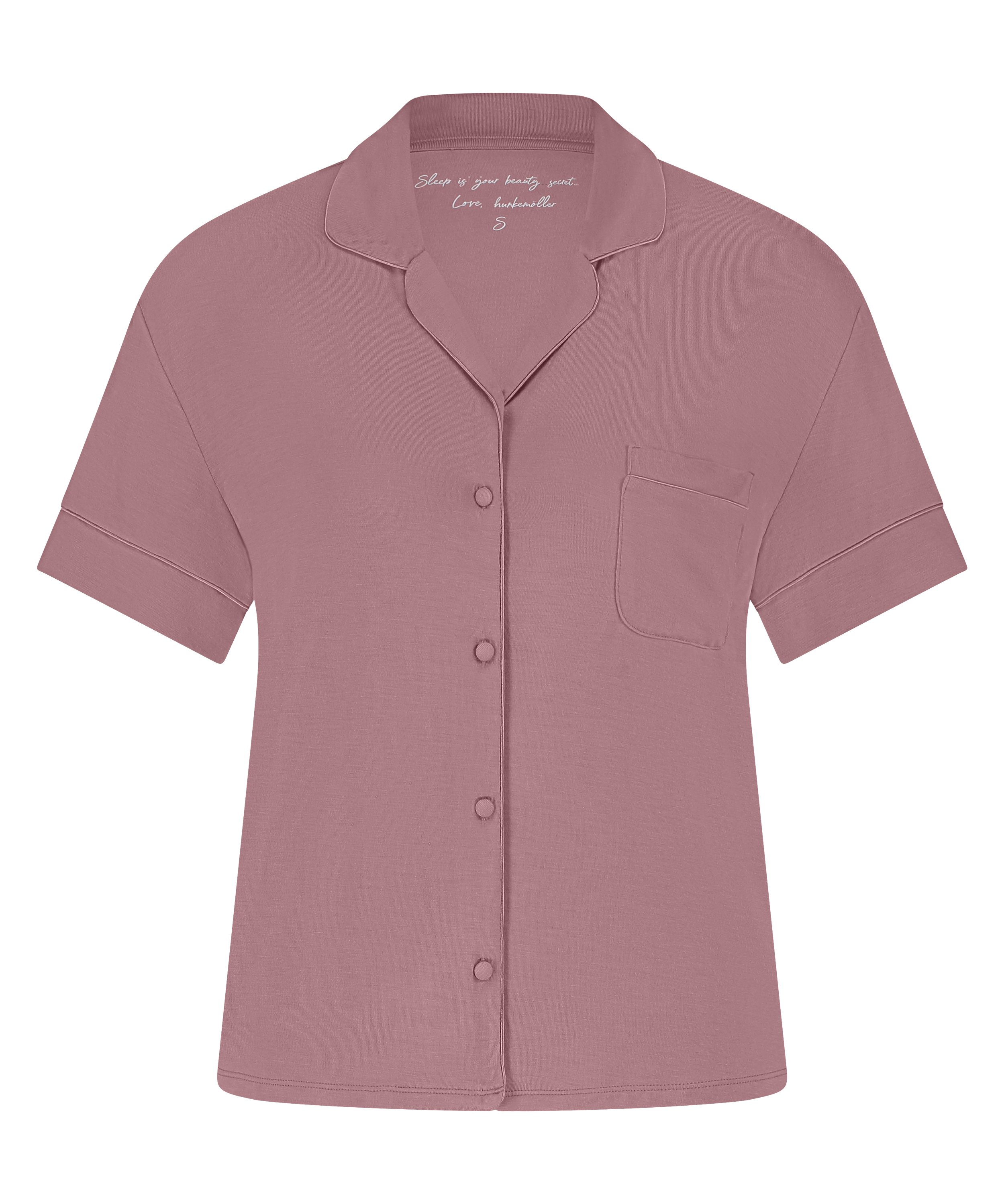 Essential Jersey Short-Sleeved Jacket, Pink, main