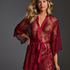 Isabelle Lace Kimono, Red