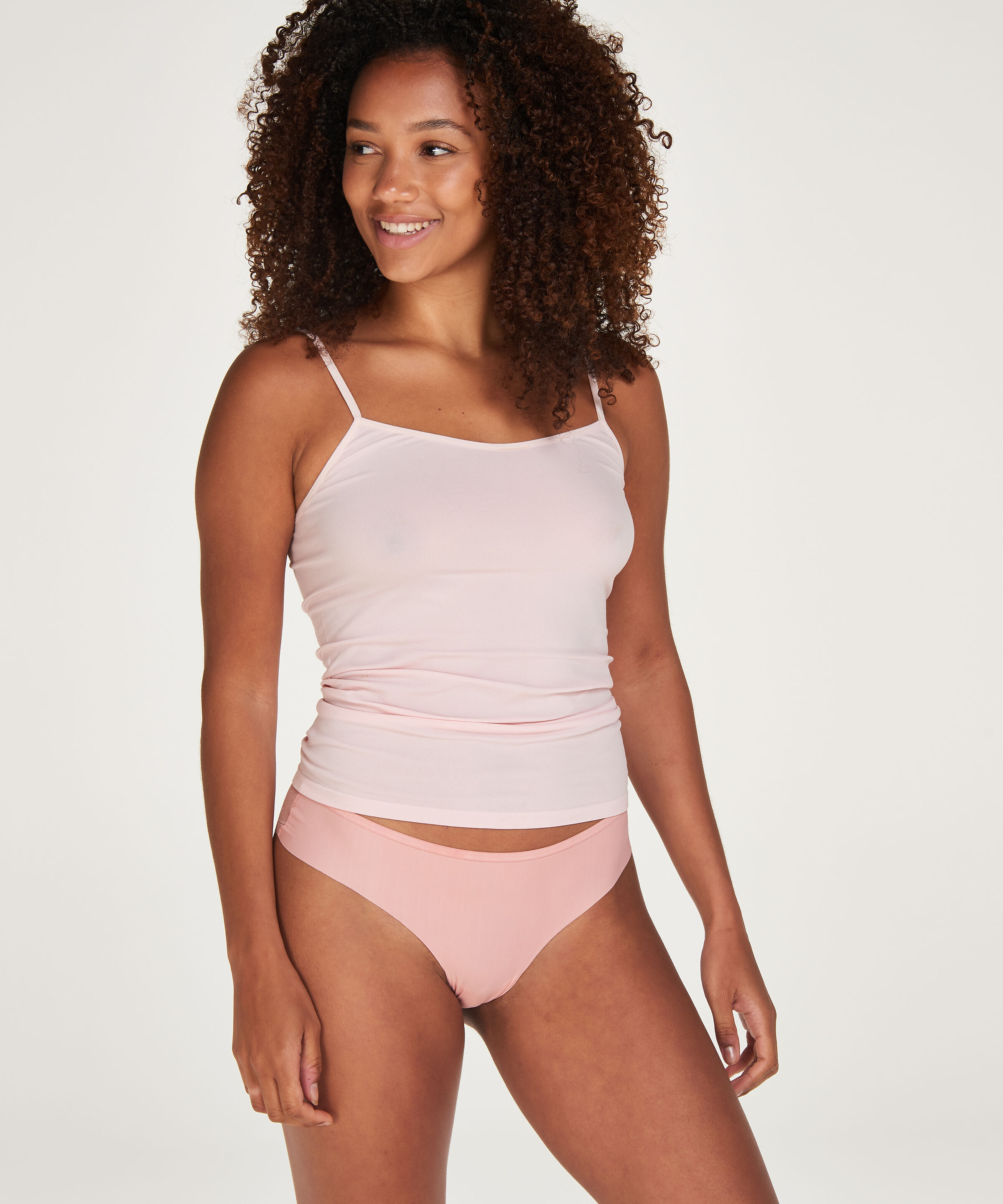 3-pack invisible Brazilian, Beige