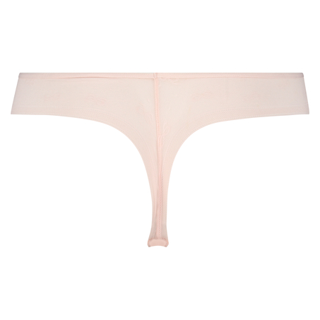 Invisible thong branded, Pink