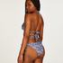 Morocco Triangle Bikini Top, White