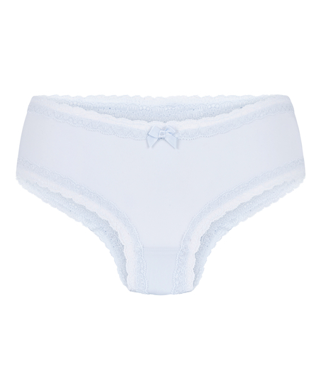 London V-shaped Brazilian, Blue