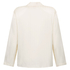 Satin Pinstripe Jacket, White
