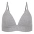 Cotton Bralette, Gray