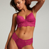Shiloh Padded Longline Non-Underwired Bra, Pink
