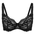 Daisy Non-Padded Underwired Bra, Black