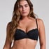 Marine Padded Underwired Bra, Black