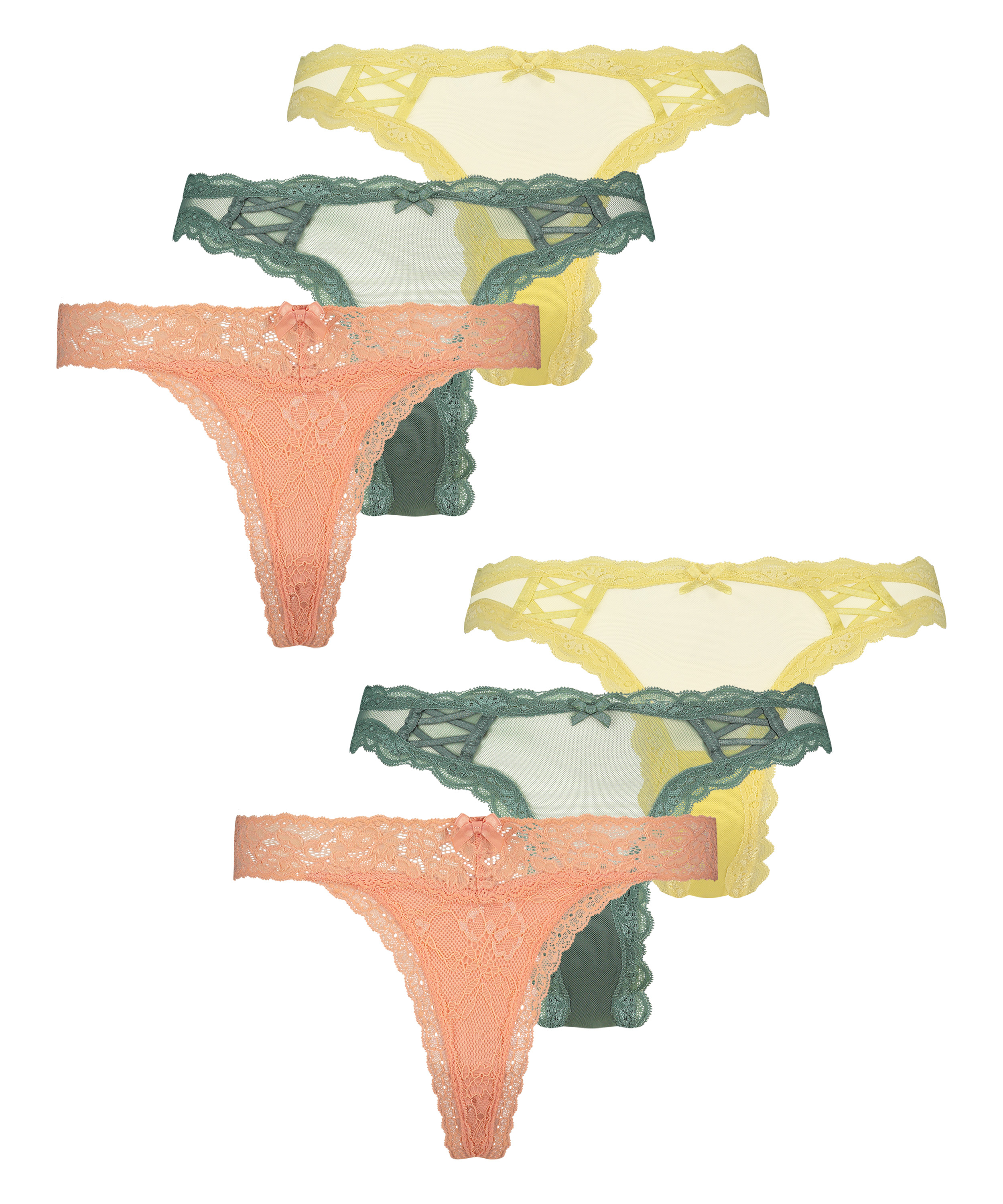 6-Pack Brazilian, Yellow, main