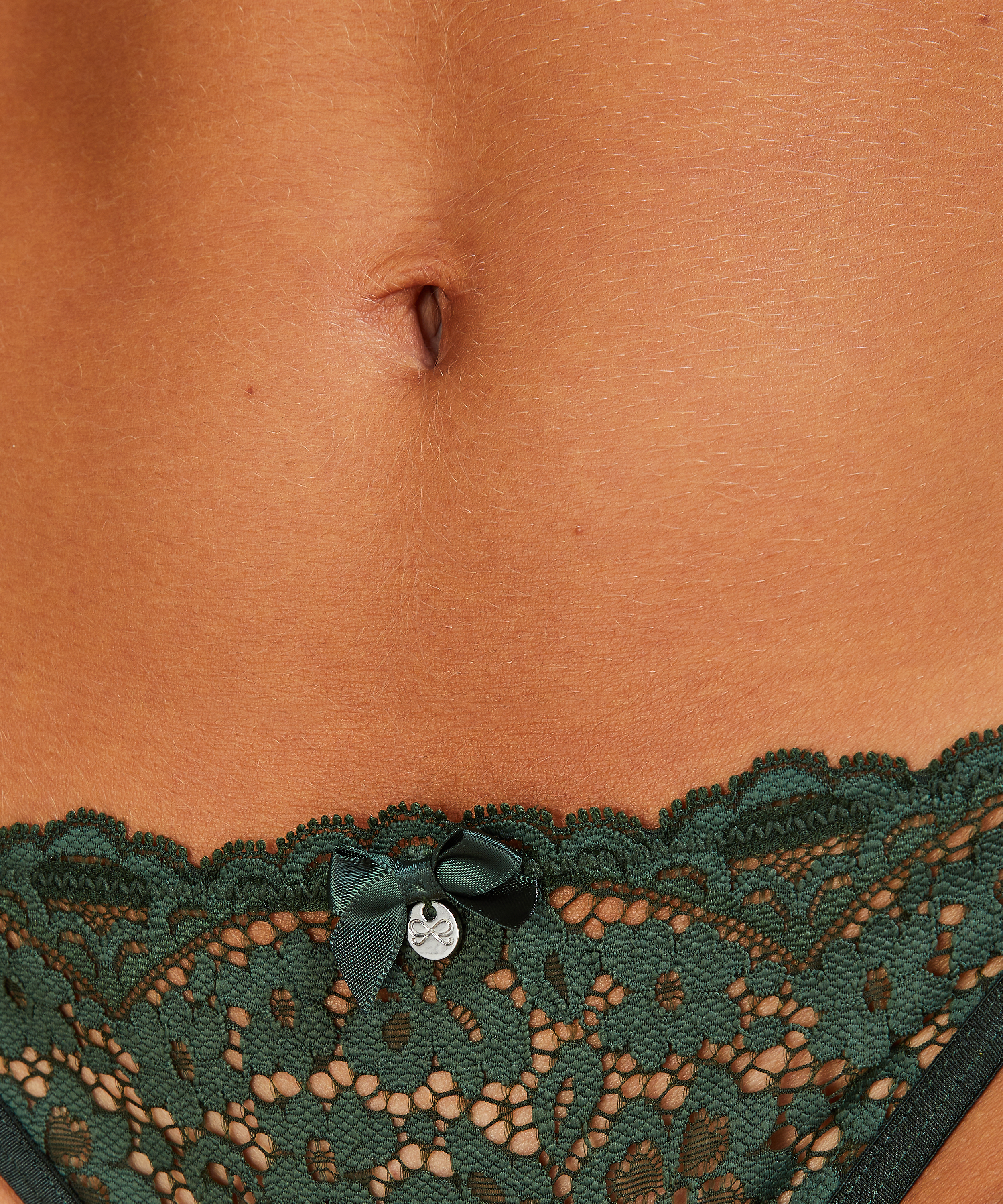 Rose Tanga thong, Green, main