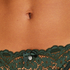 Rose Tanga thong, Green