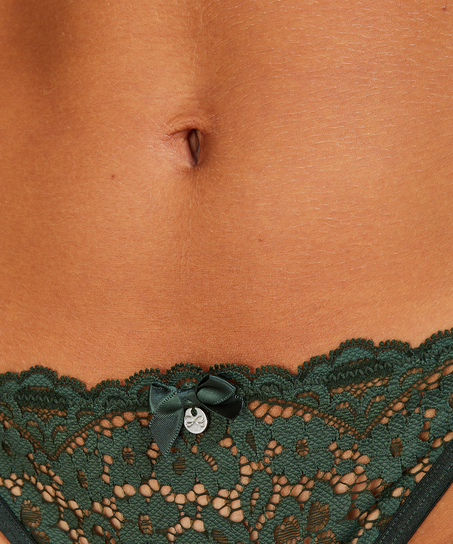 Rose Tanga thong, Green