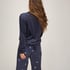 Pyjama Set Velours, Blue