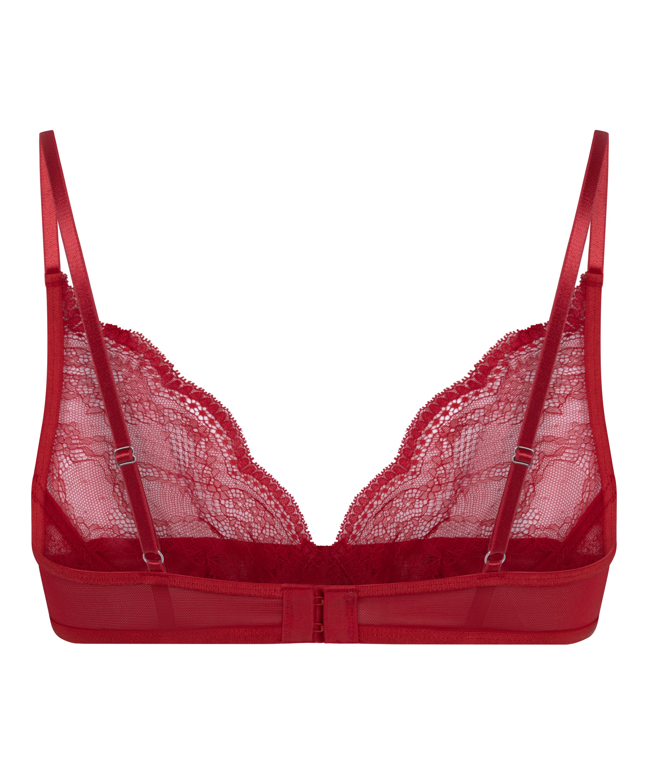 Isabelle Non-Padded Underwired Bra, Red, main