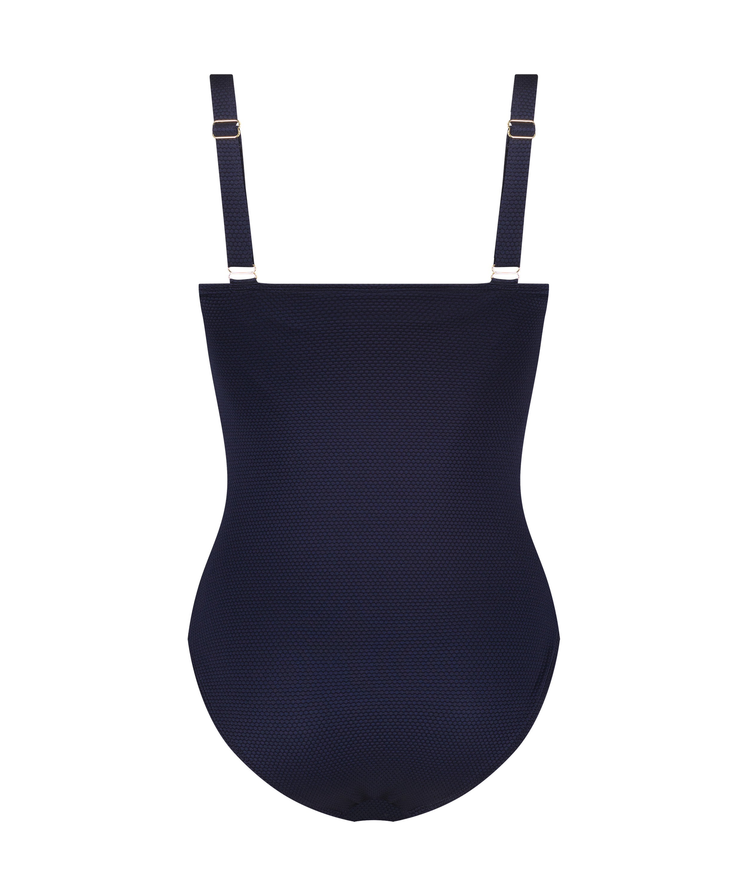 Scallop swimsuit, Blue, main