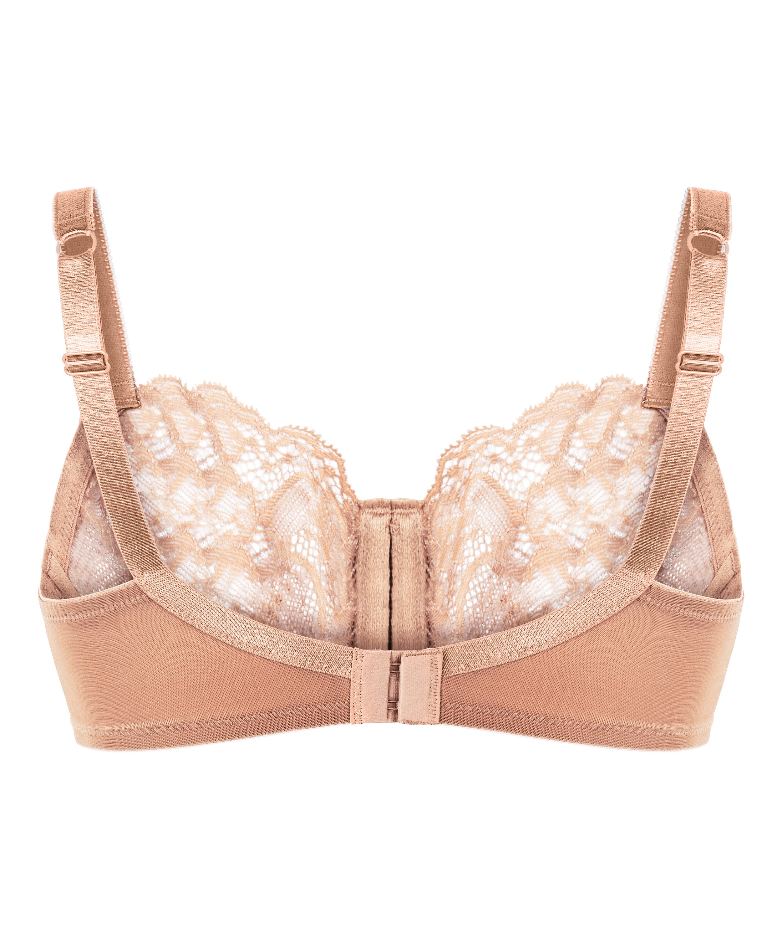 Sophie Non-Padded Underwired Bra, Brown, main