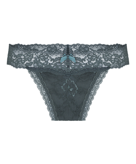 Madison Extra Low Thong, Blue
