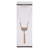 Marble Statement Necklace, Yellow