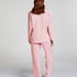 Satin Trousers, Pink
