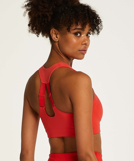 HKMX Sports bra The Pro Athlete Level 3, Red