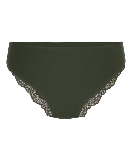 Invisible Lace Back Brazilian, Green