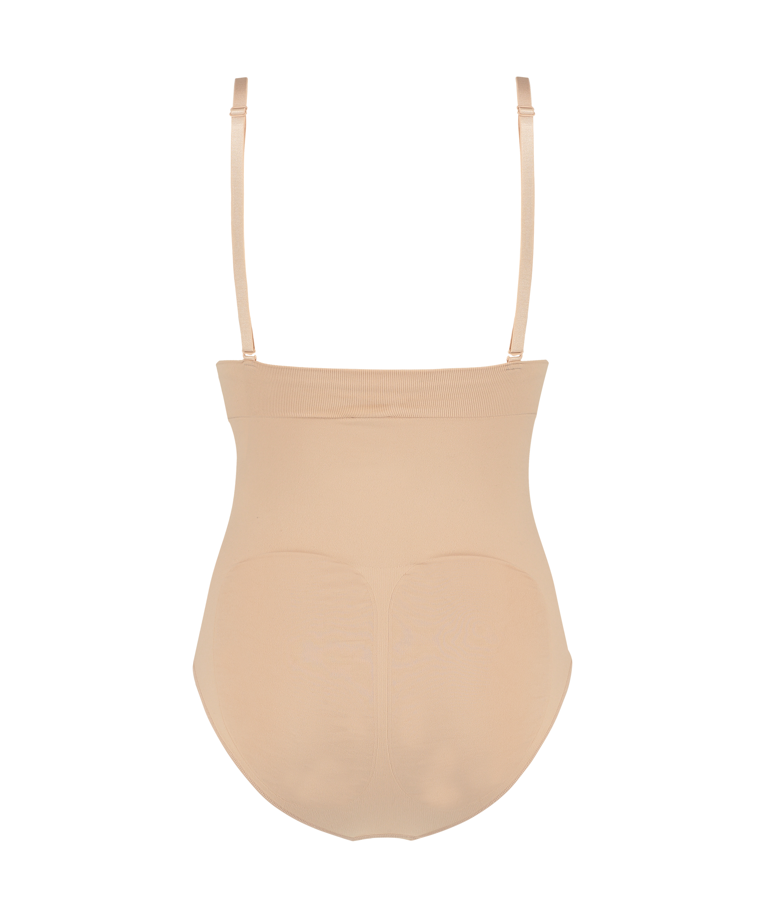 Seamless Enhancing High Waisted Knickers, Beige, main