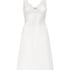 Nora Lace Slip Dress, White