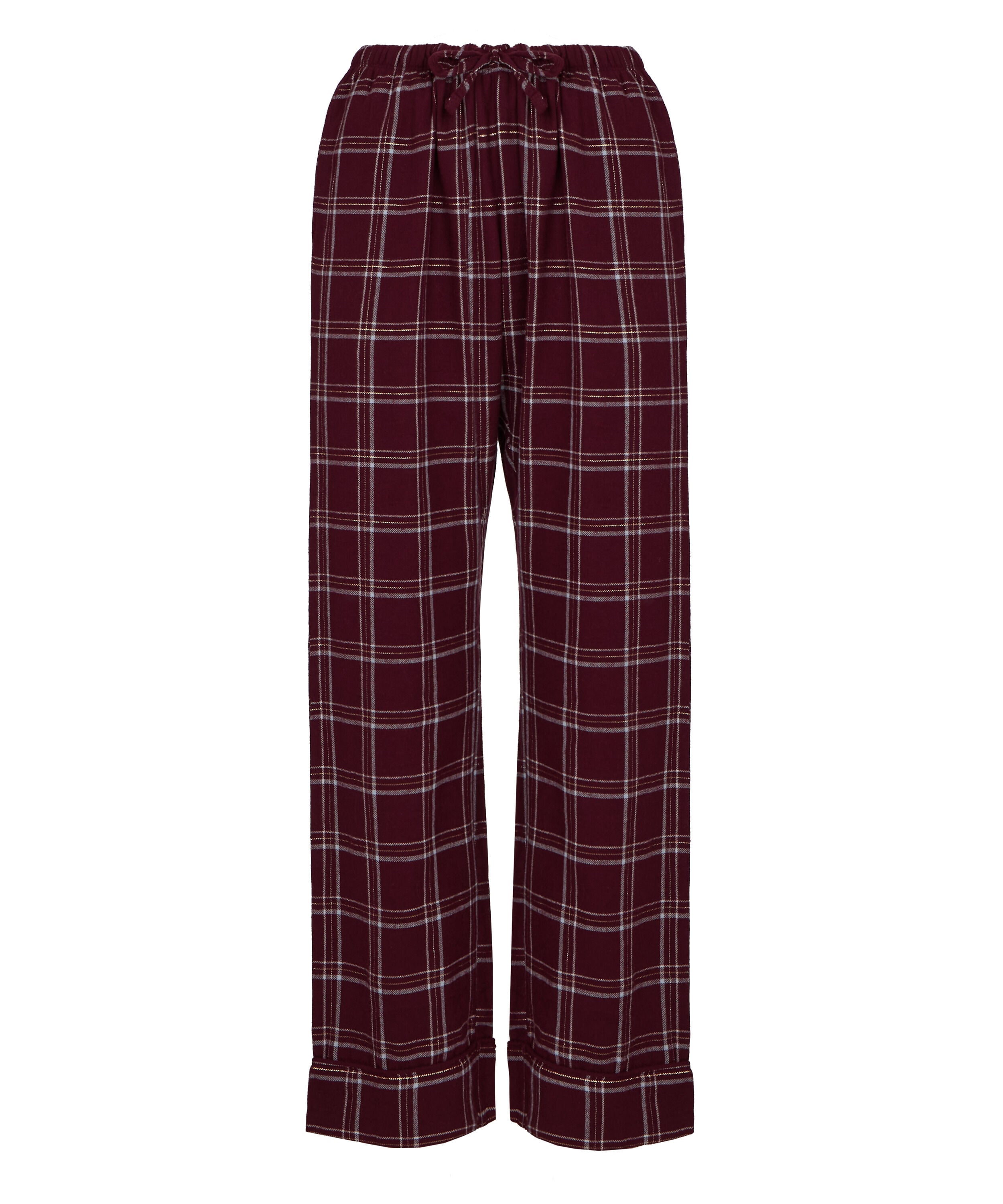 Flannel Pyjama Pants, Purple