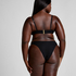 Cairo Bikini Top, Black