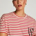 Round Neck Nightshirt, Red